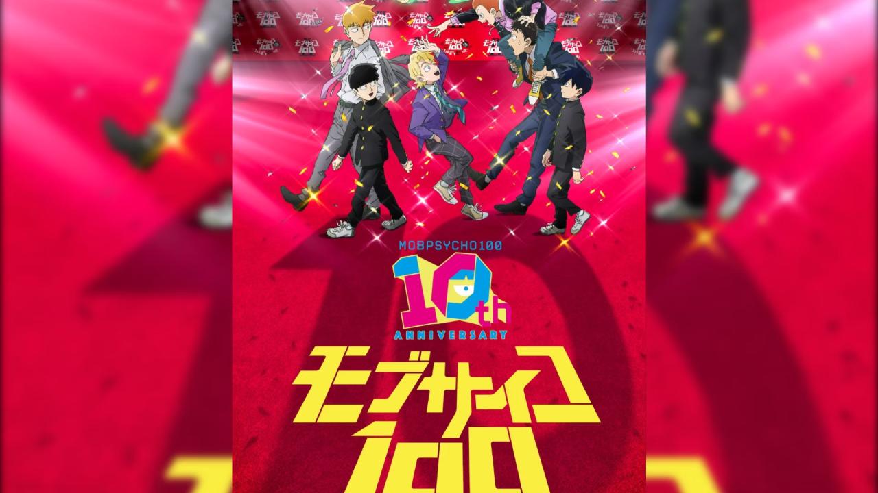 Mob Psycho 100 відзначає 10-річчя спеціальним короткометражним фільмом